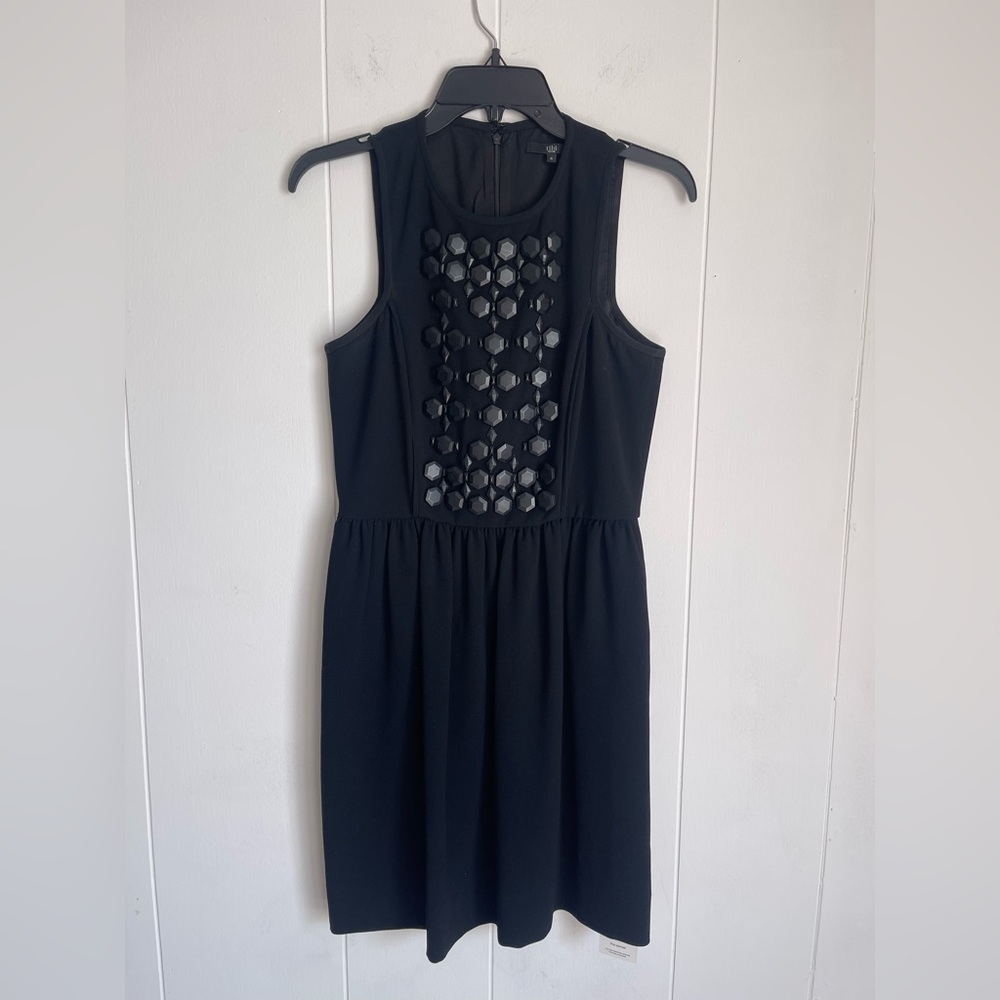 Tibi New York Size 4 Crew Neck Mini Dress